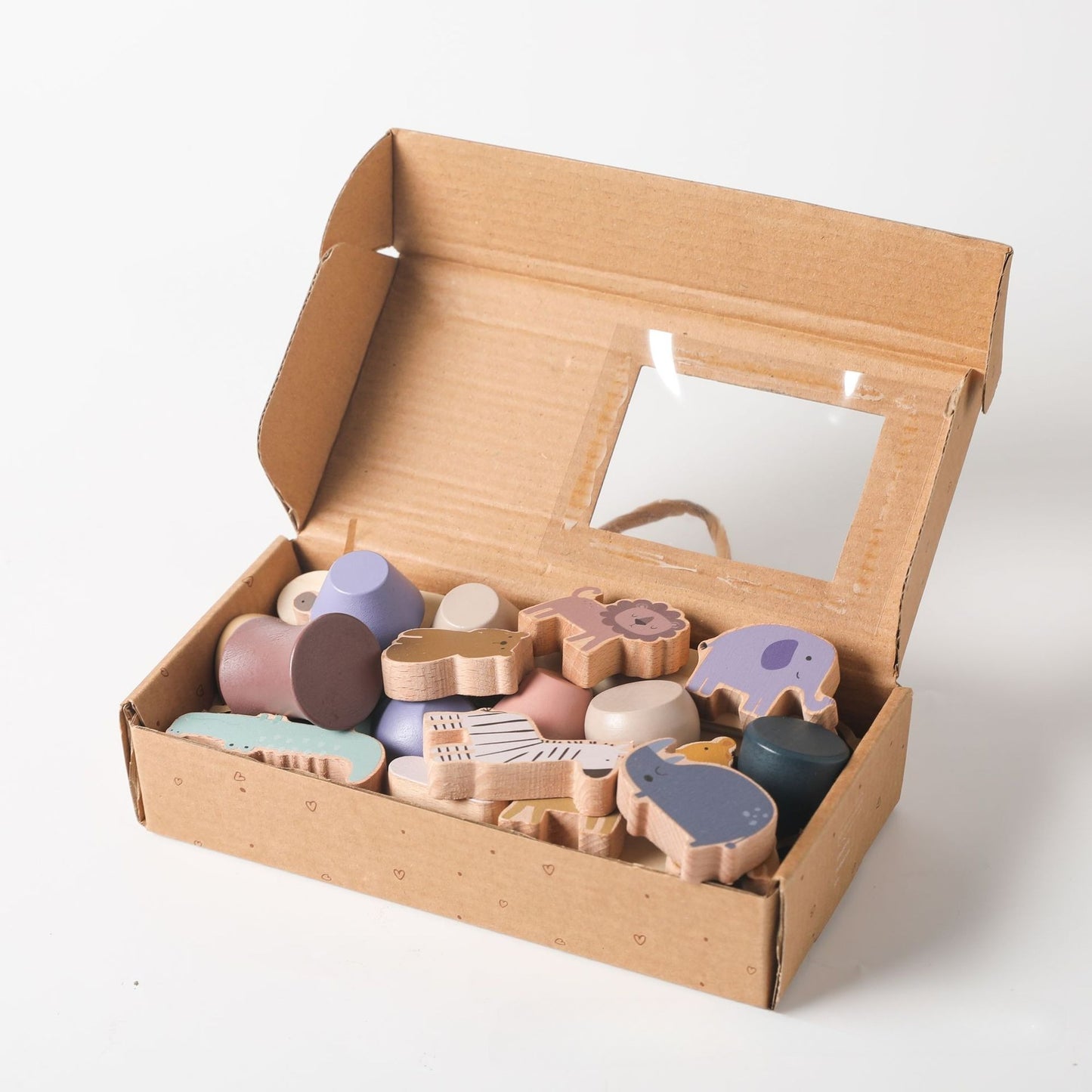 Wooden Animal Balance Stacking Toy
