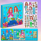 Magnetic Princess Dress-Up Quiet Book