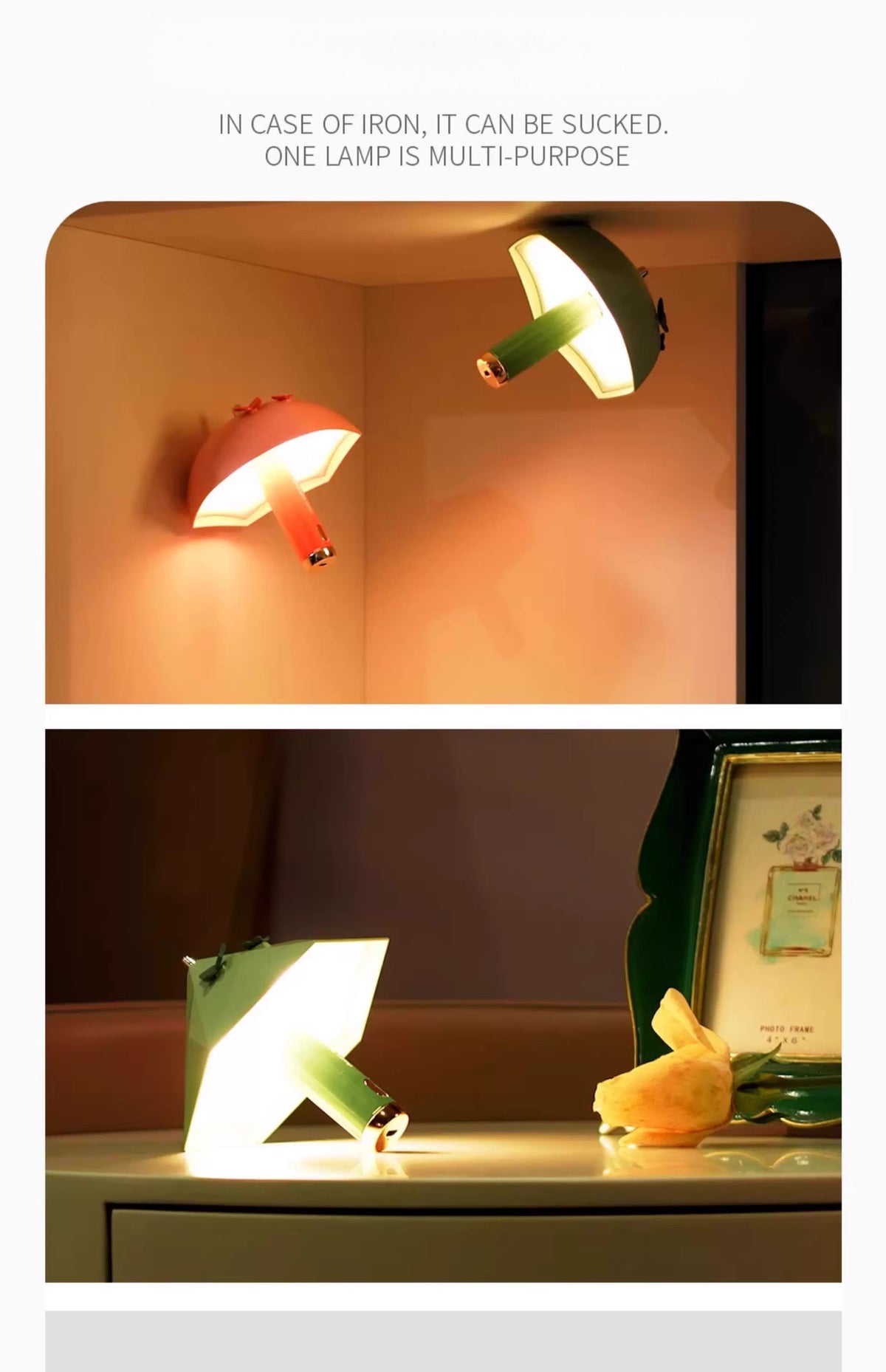 Umbrella Inspired Magnetic Night Light
