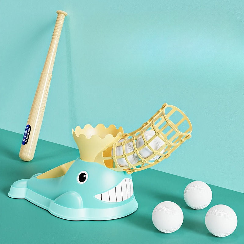 Whale-of-a-Time Automatic Baseball Launcher Set Fantastik Curios