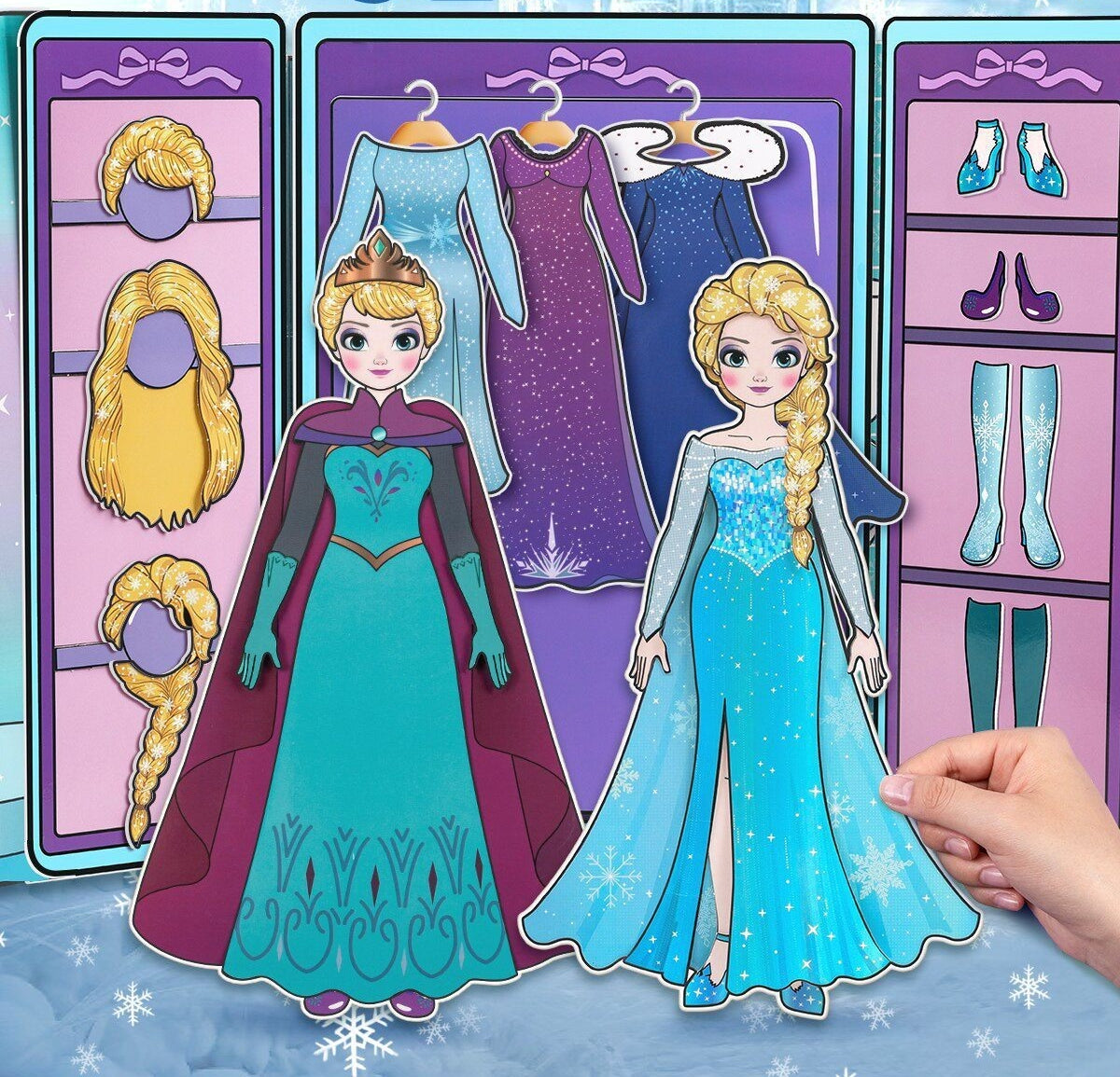 Magnetic Princess Dress-Up Quiet Book