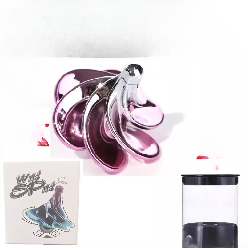 Wind-Driven Desktop Spinner