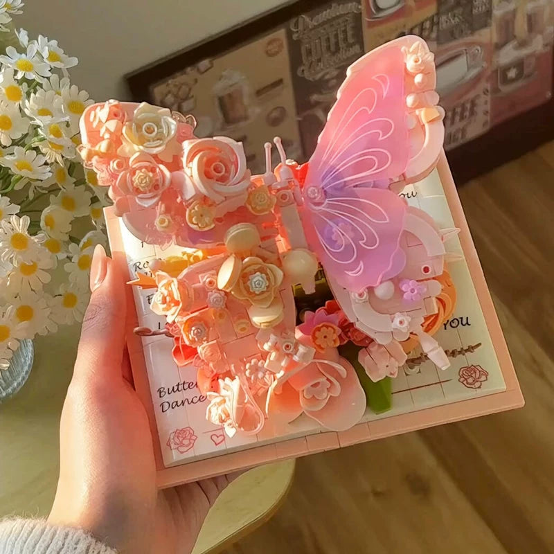 Butterfly & Flower Bouquet Building Kit