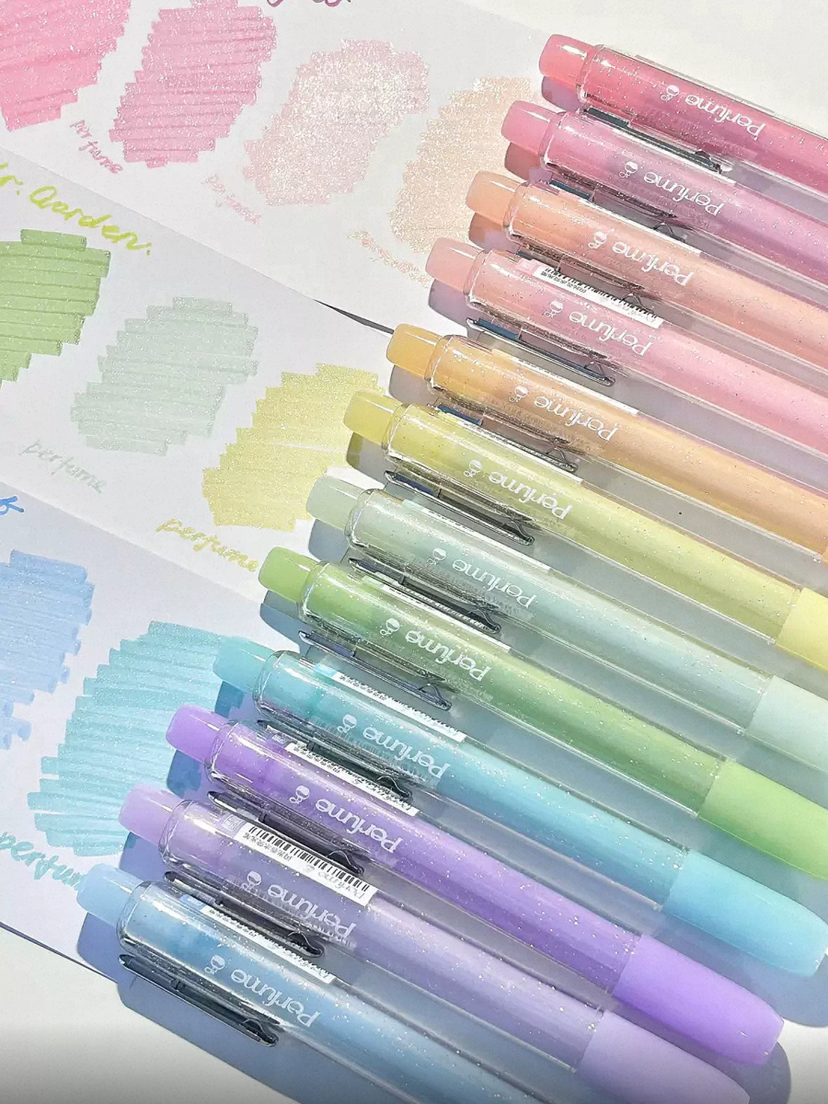 Scented Glitter Highlighter Set