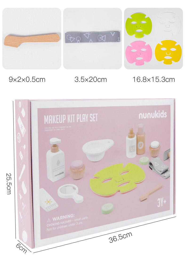 Wooden Pamper Day & Spa Mask Play Set Fantastik Curios