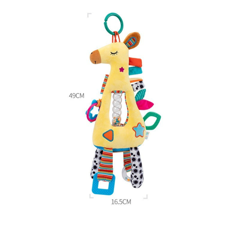 Animal Activity Rattle Plush for Babies