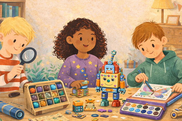screen-free gifts for curious kids