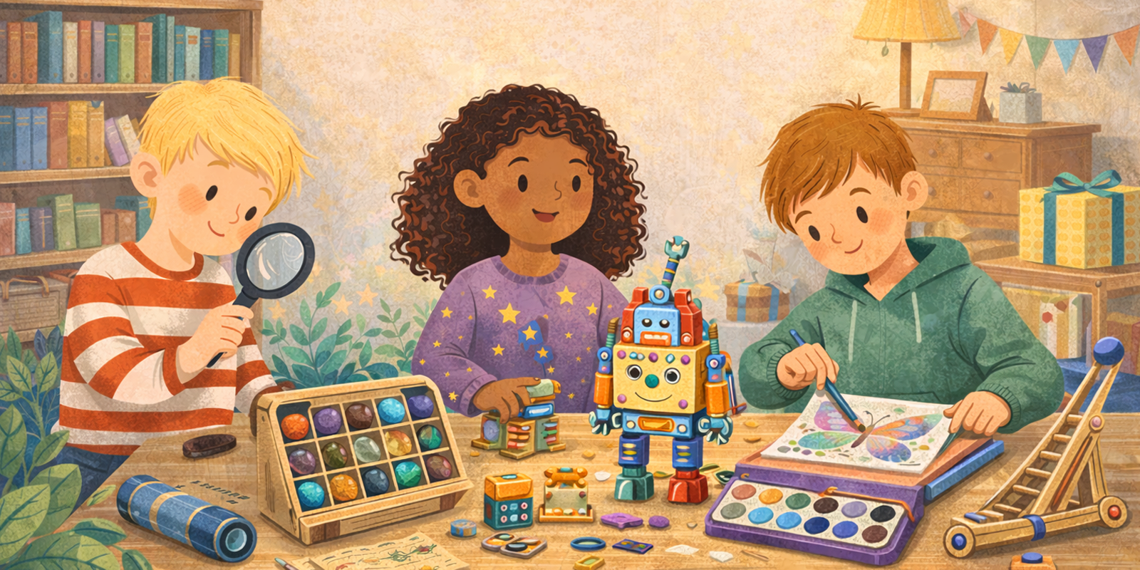 screen-free gifts for curious kids