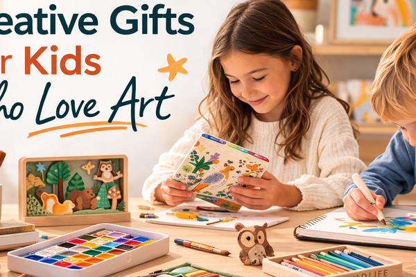 creative gifts for kids who love art