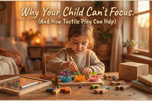 Why Your Child Can’t Focus (And How Tactile Play Can Help)