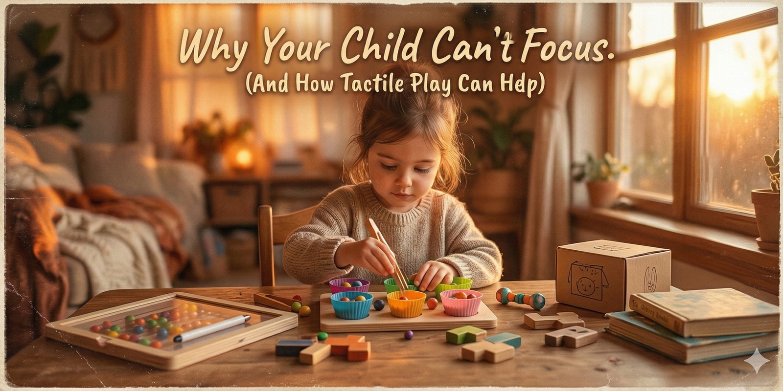 Why Your Child Can’t Focus (And How Tactile Play Can Help)