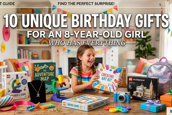 10 Unique Birthday Gifts for an 8-Year-Old Girl Who Has Everything