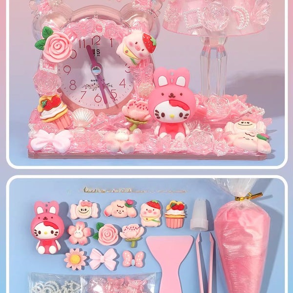 DIY Cream Glue Alarm Clock & Night Light Kit