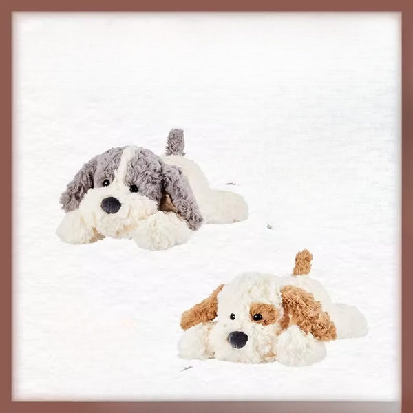 Soft Lying Puppy Plush Toy