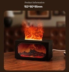 Miniature Fireplace Flame Humidifier