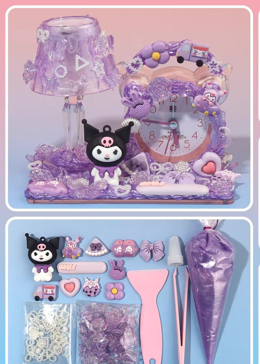 DIY Cream Glue Alarm Clock & Night Light Kit