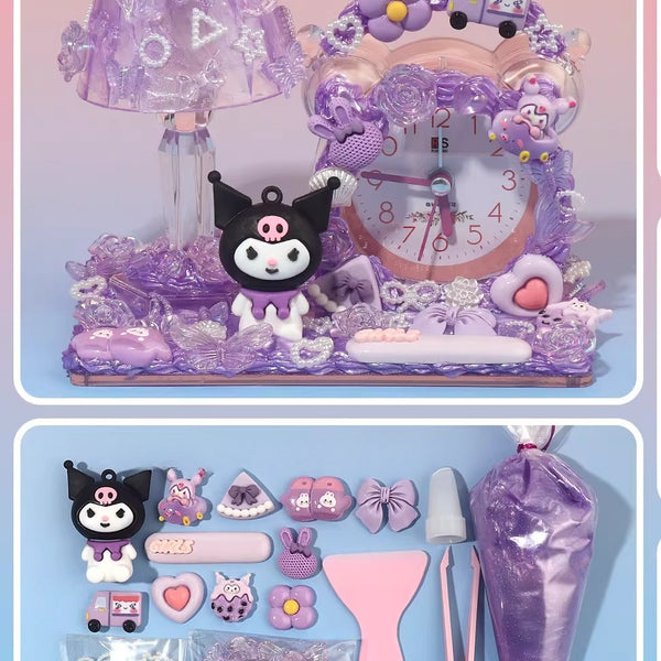 DIY Cream Glue Alarm Clock & Night Light Kit