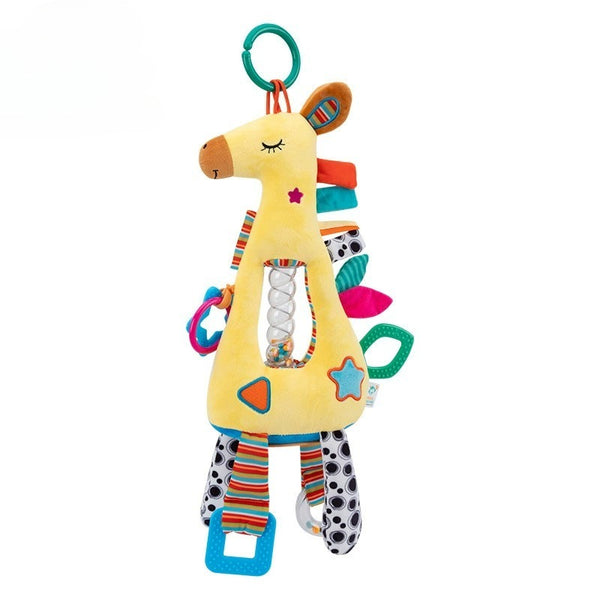 Animal Activity Rattle Plush for Babies