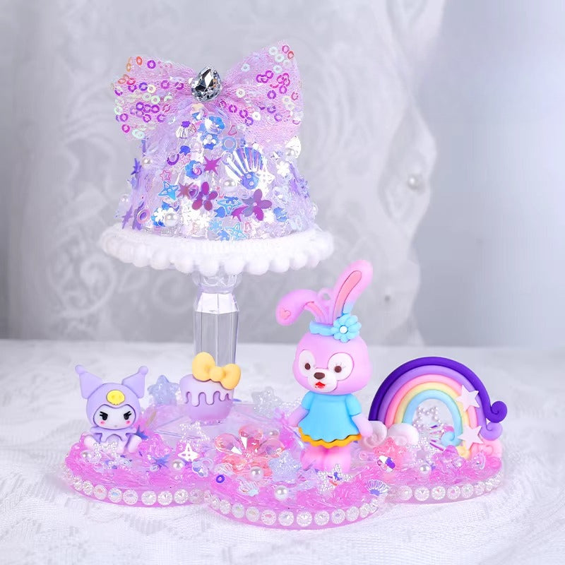 DIY Cream Glue Crystal Lamp Kit