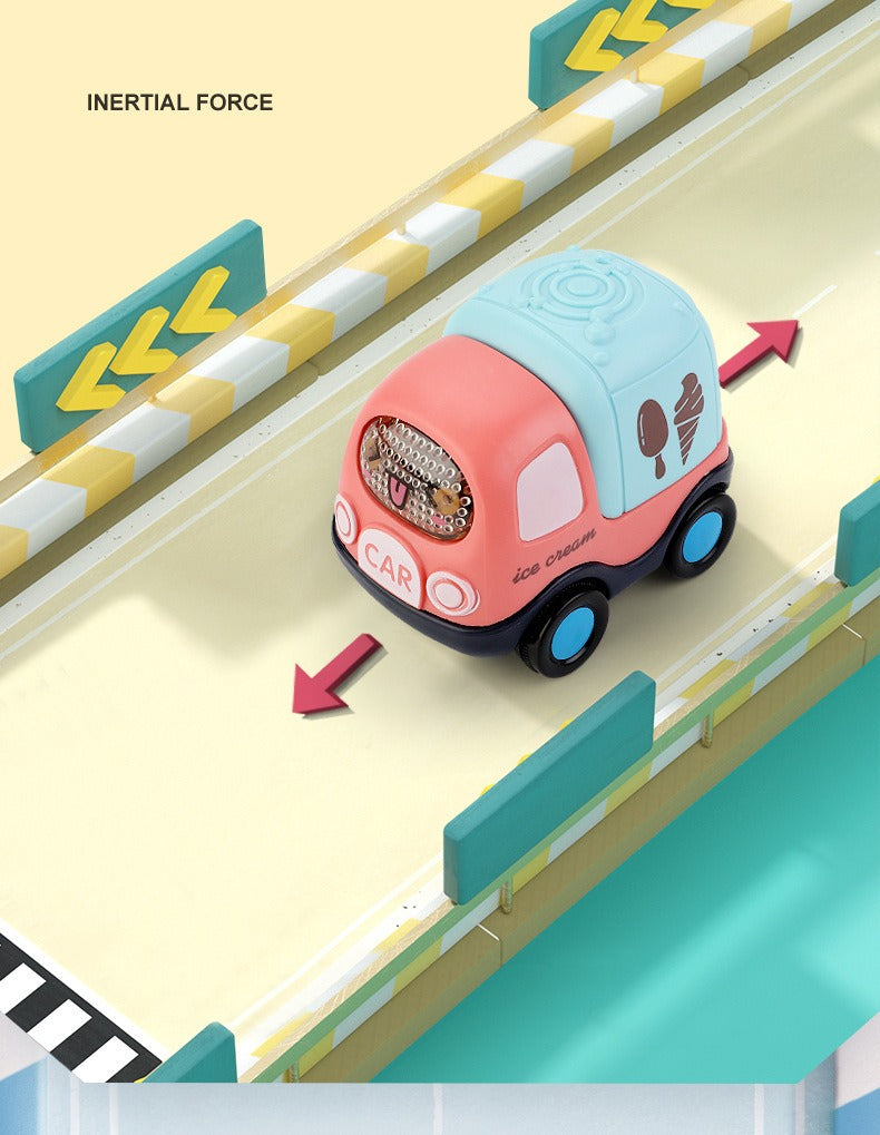 Inertia Toy Car Set - 7 Pieces