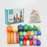 Nordic Wooden Stacking Stones – The 'Zen' Balance Set Fantastik Curios