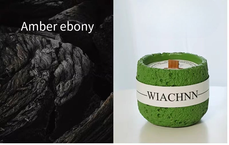 Cream Glass Jar Scented Candle