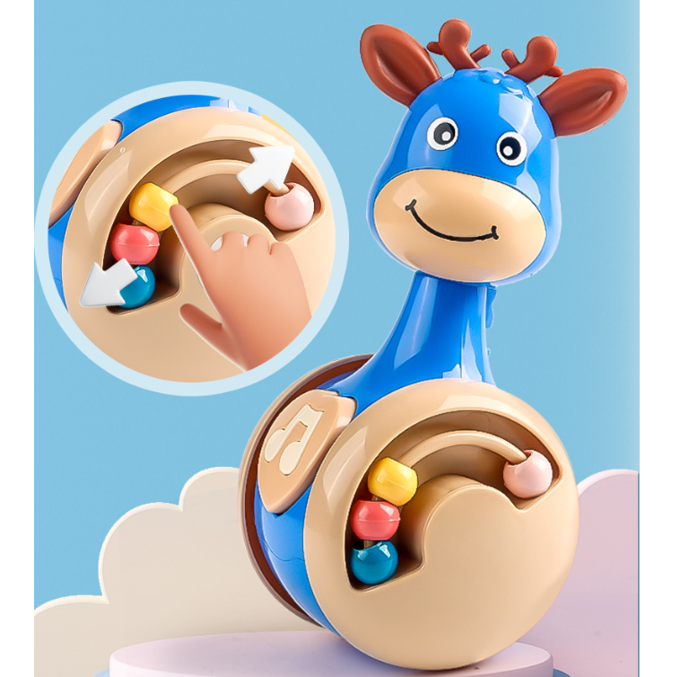 Deer Push & Go Tumbler Toy