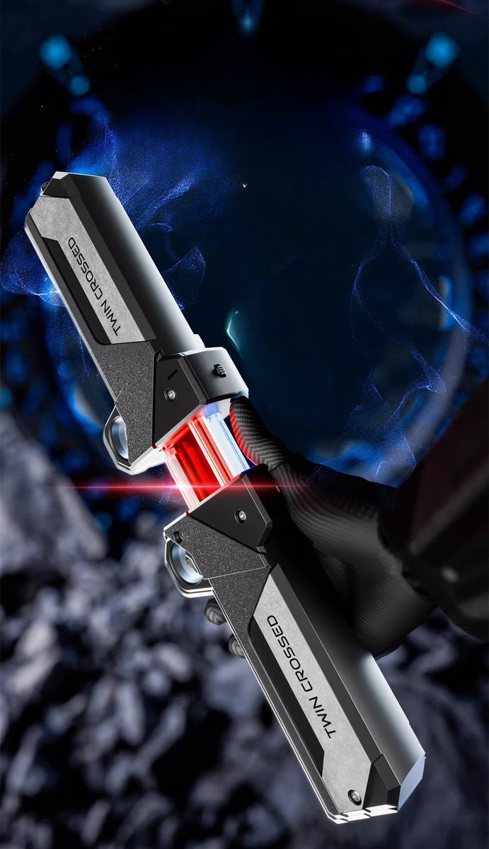 2-in-1 Telescopic Light-Up Sword