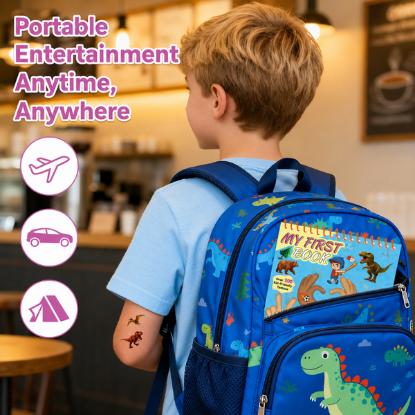 Gemstone & Fantasy Kids Temporary Tattoo Set