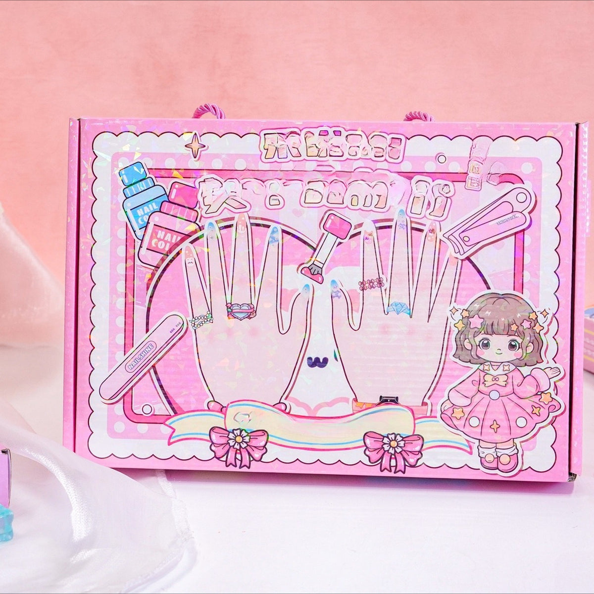 Handmade Nail Art Quiet Book Craft Kit