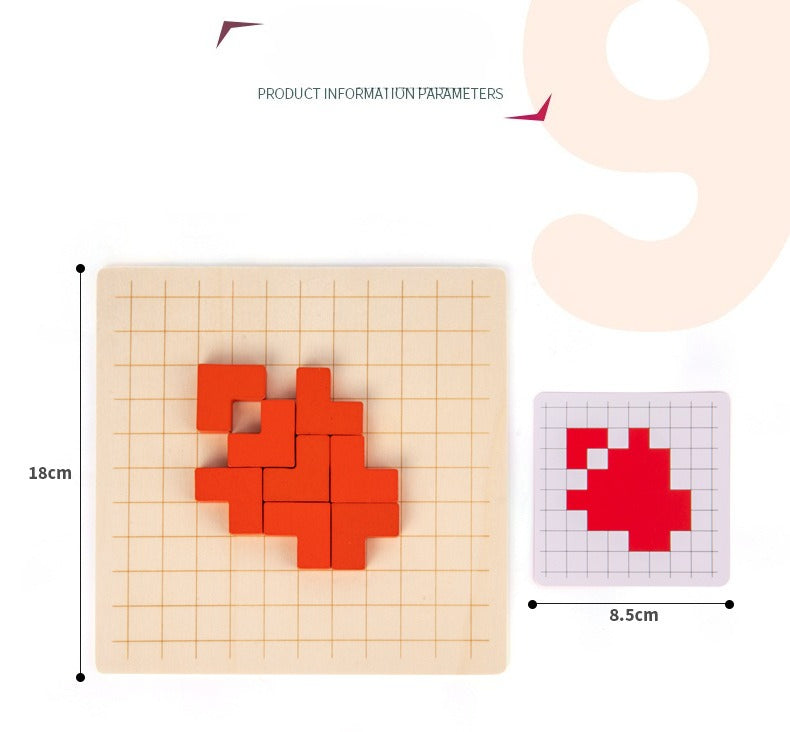 Shape Shift: The Fast-Paced Wooden Pattern Race