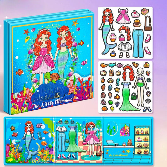 Magnetic Princess Dress-Up Quiet Book
