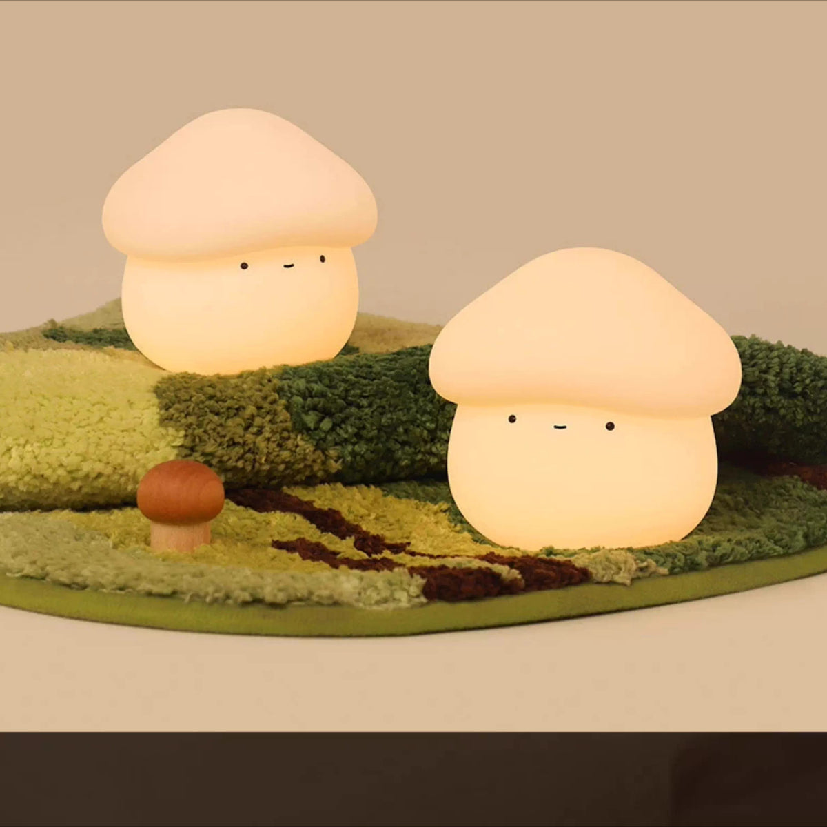 MUID Soft Silicone Mushroom Night Light