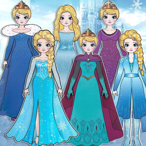 Magnetic Princess Dress-Up Quiet Book
