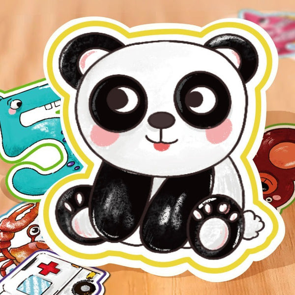 Baby Busy 2-in-1 Water Painting & Reusable Sticker Activity Book