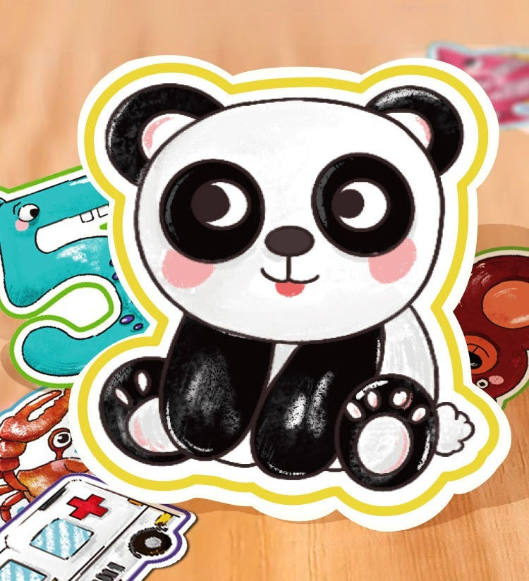Baby Busy 2-in-1 Water Painting & Reusable Sticker Activity Book