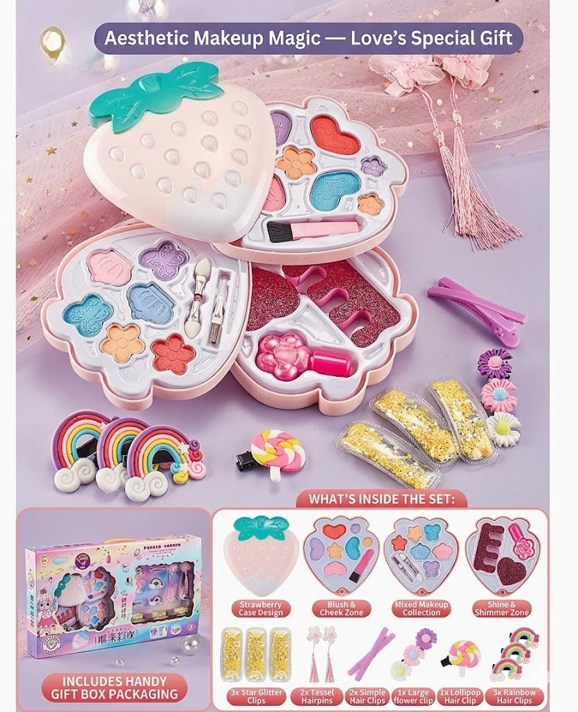 Kids Fold-Out Washable Makeup Case