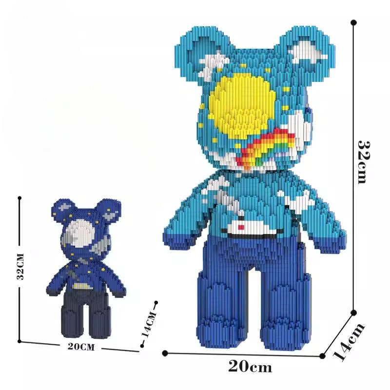Large Bear Building Block Model (32cm)