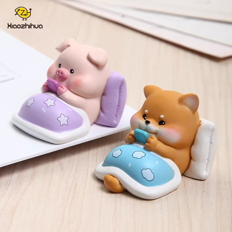 Lazy Animal Tabletop and Car Ornament