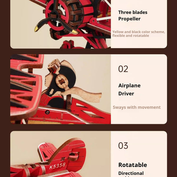 Kinetic Balancing Building Block Ornament