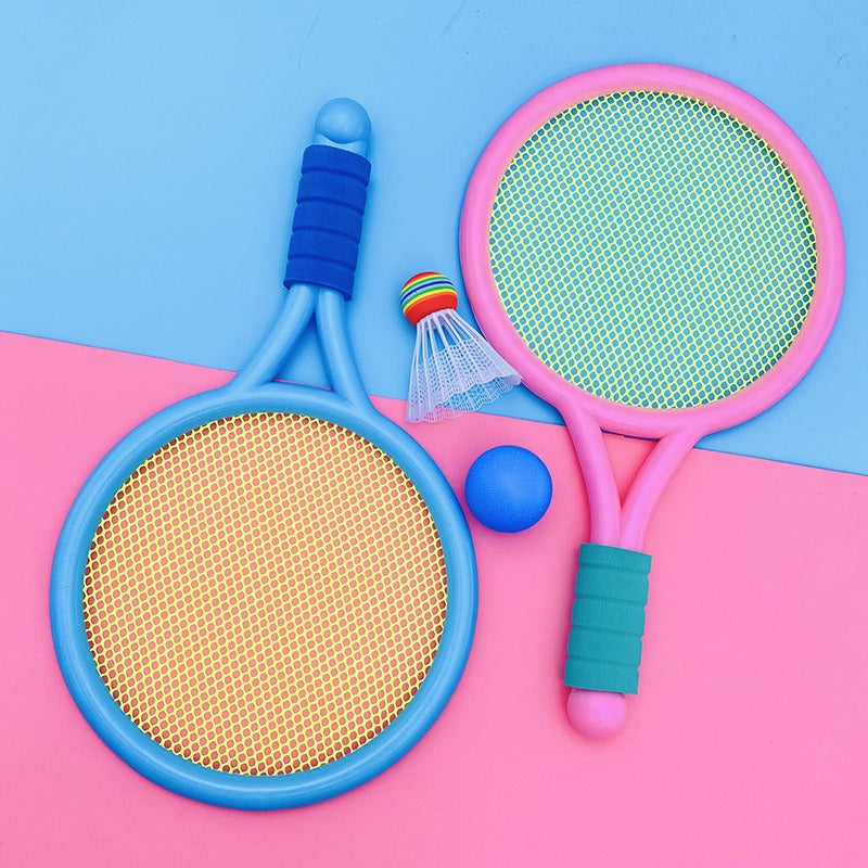 Kids Lightweight Tennis and Badminton Racket Set
