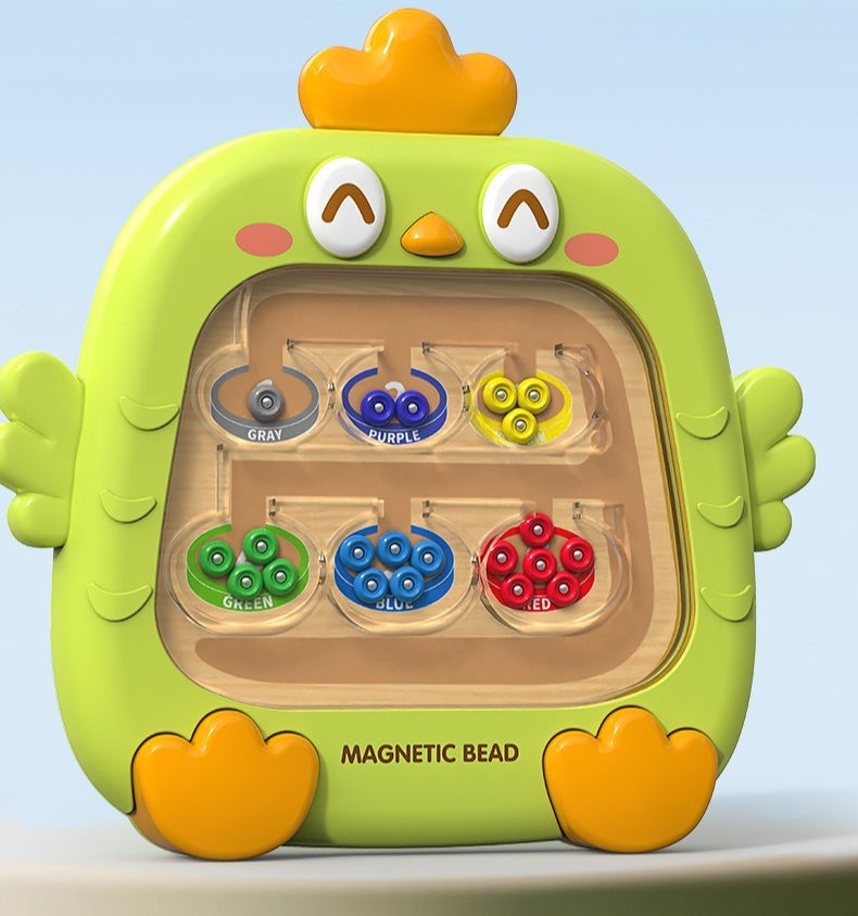 Dual-Sided Magnetic Bead Maze & Drawing Board