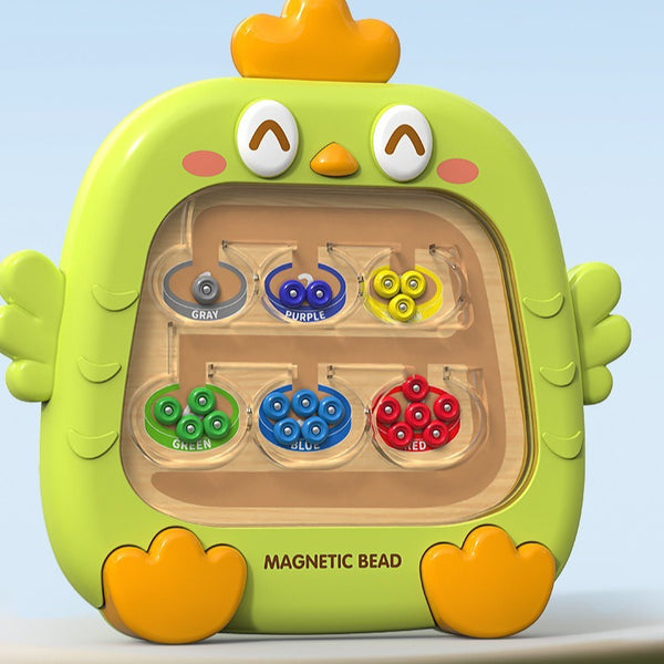 Dual-Sided Magnetic Bead Maze & Drawing Board