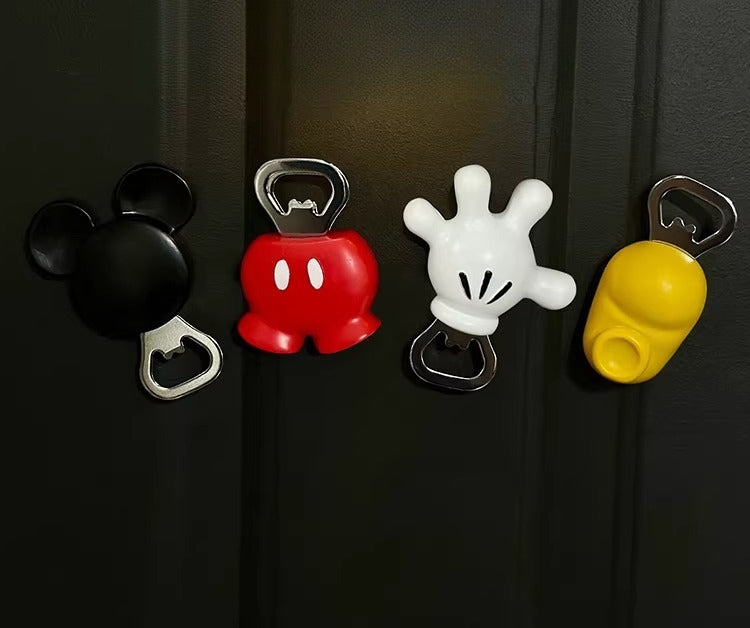 Mickey Series Magnetic Bottle Opener Fridge Magnet