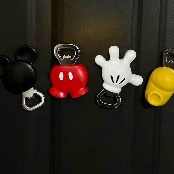 Mickey Series Magnetic Bottle Opener Fridge Magnet