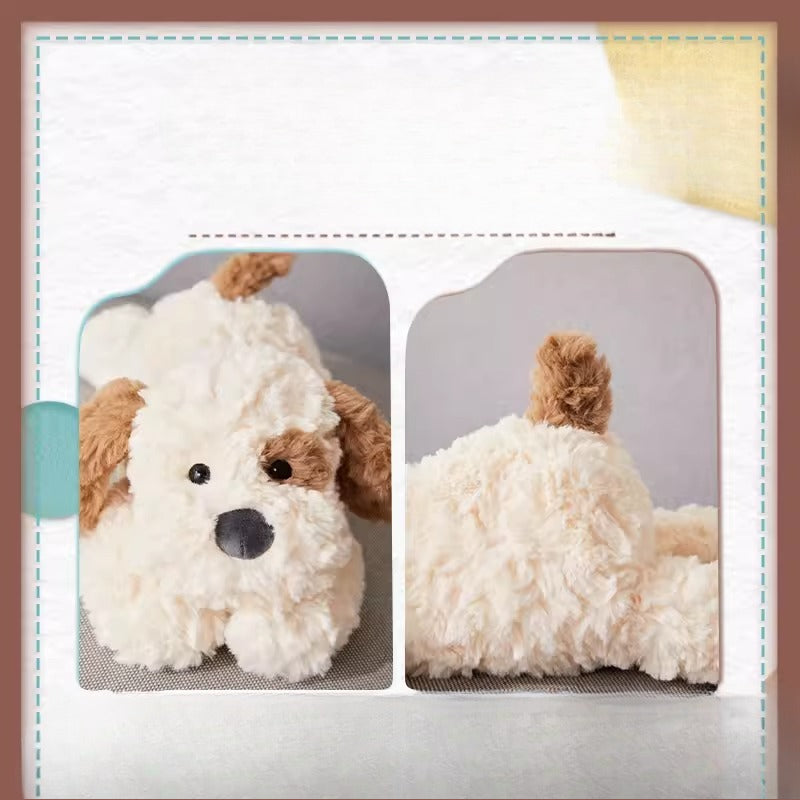 Soft Lying Puppy Plush Toy