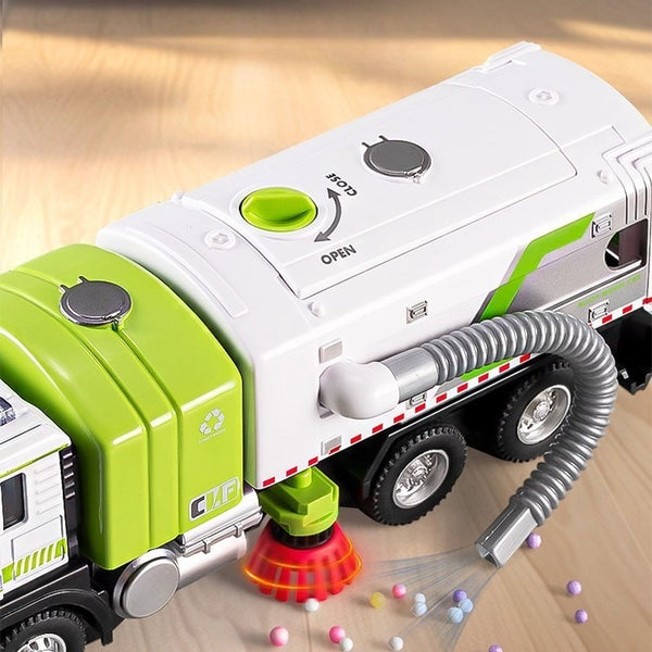 1/50 Scale Alloy Sweeper Truck with Vacuum Function