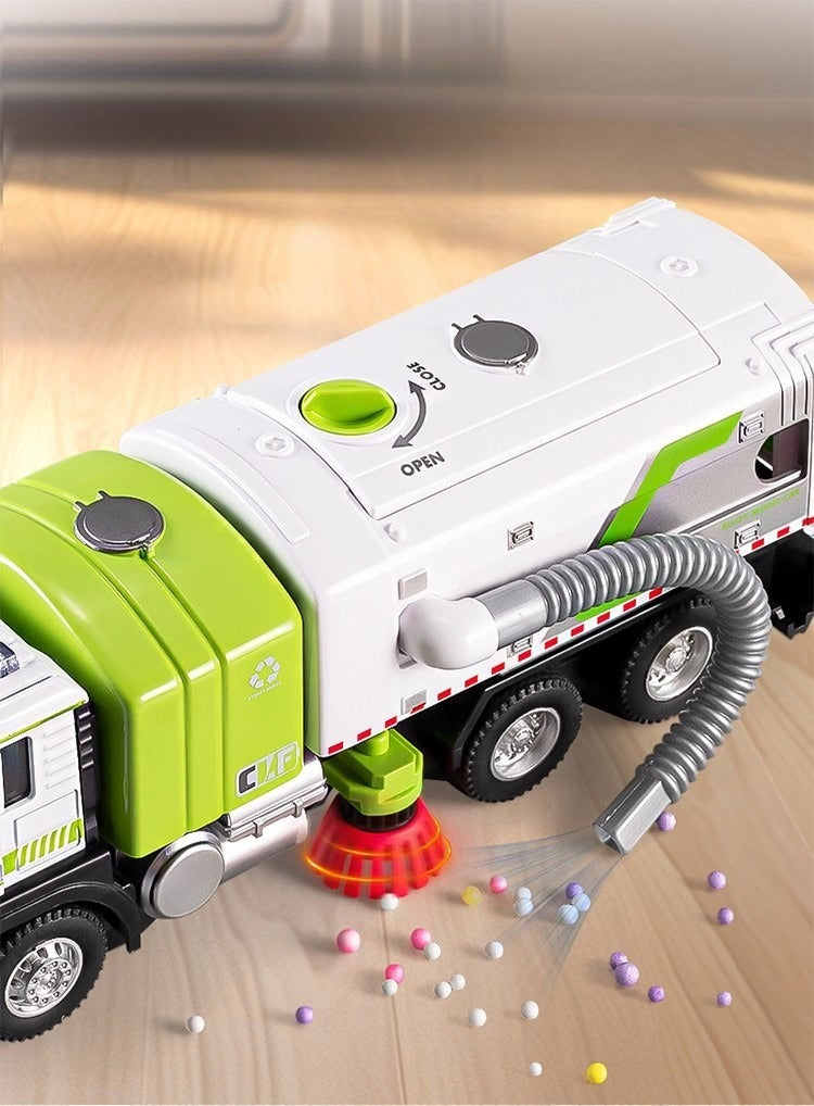1/50 Scale Alloy Sweeper Truck with Vacuum Function