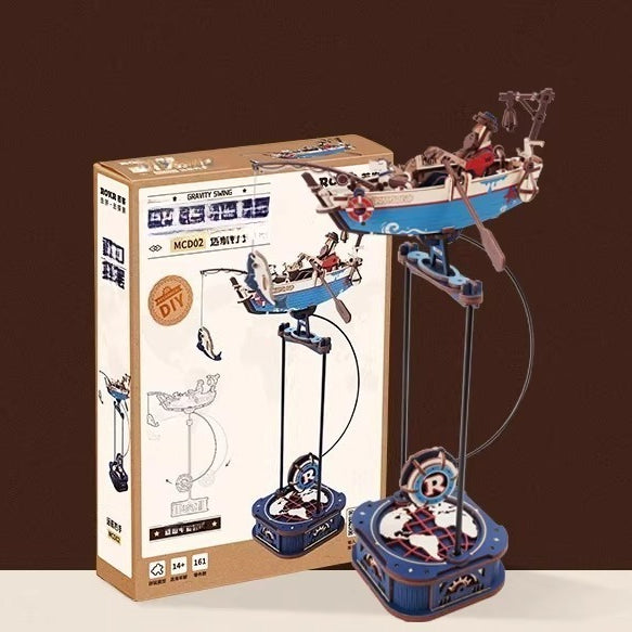 Kinetic Balancing Building Block Ornament