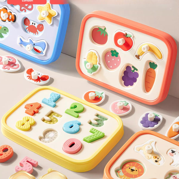 Soft Silicone Early Learning Puzzle